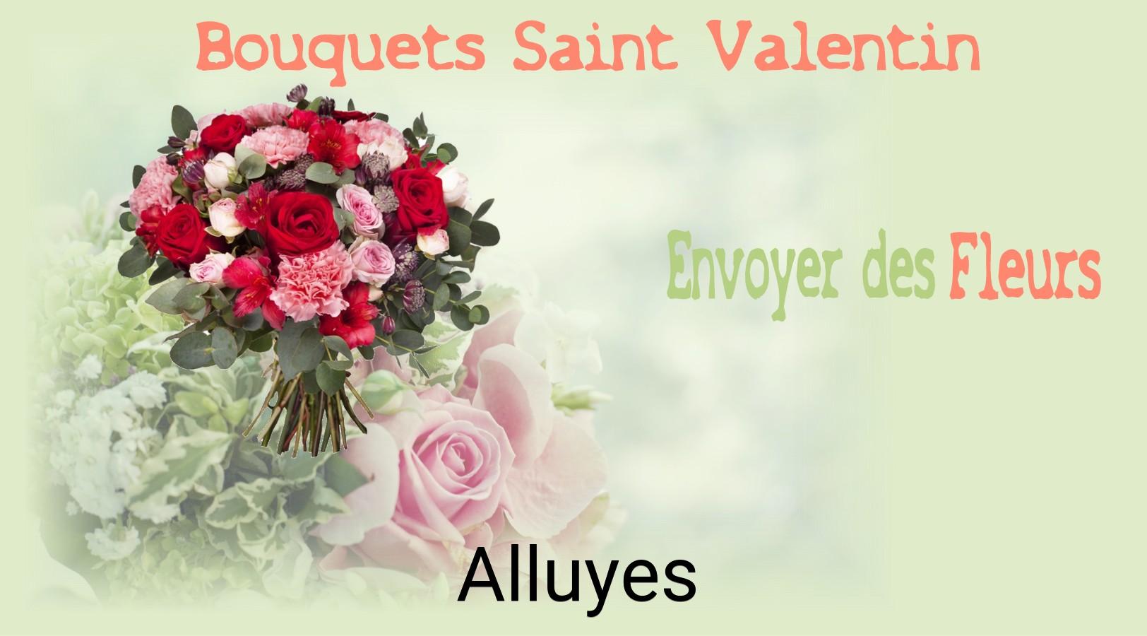 Roses de Saint-Valentin livrées à Alluyes